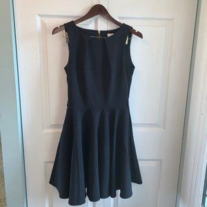Closet London Black Sleeveless Dress Flared Skirt